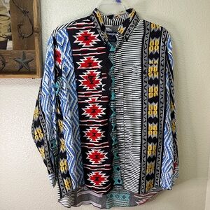 Wrangler Striped and Patterned Shirt